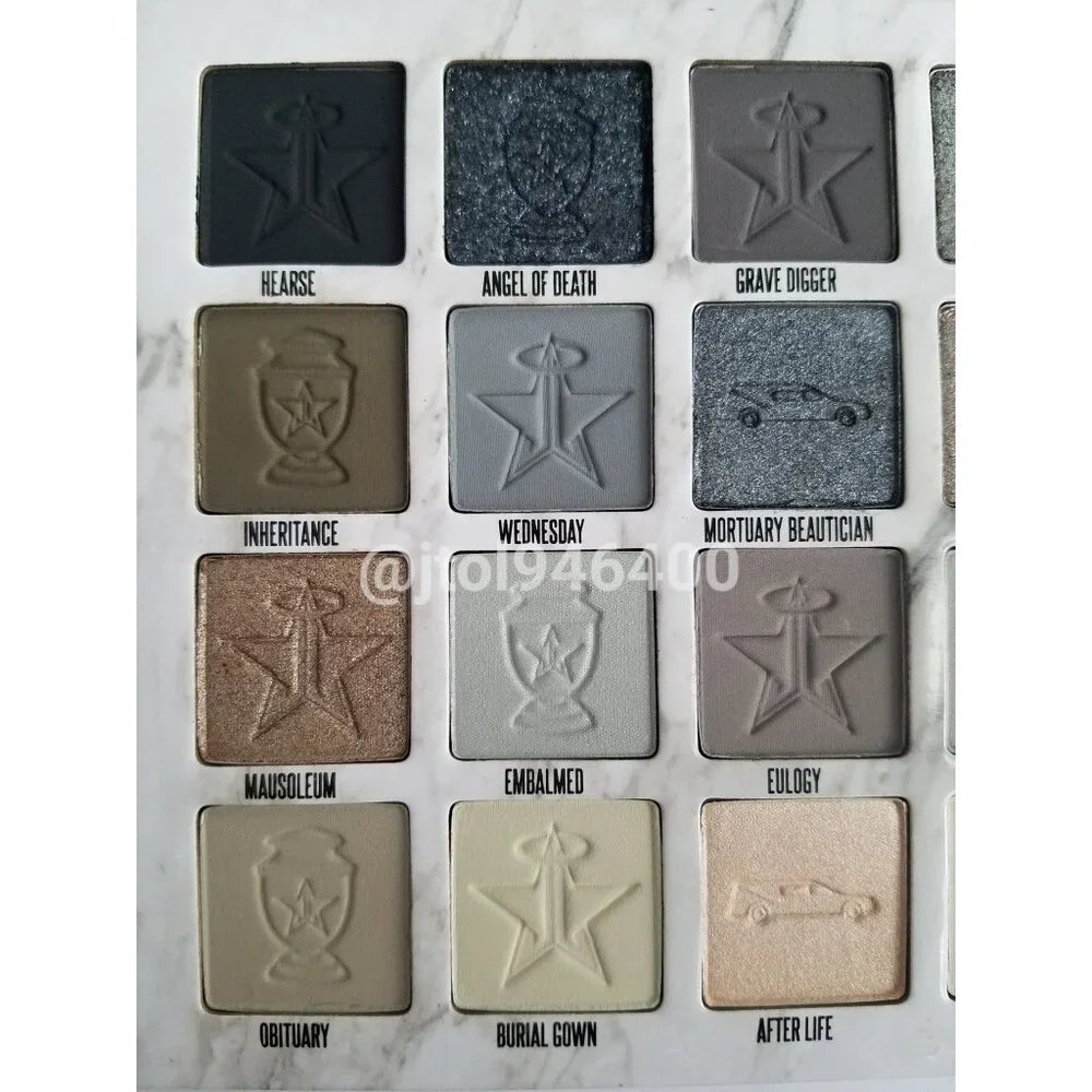 Jeffree Sart Cremated Eyeshadow Palette